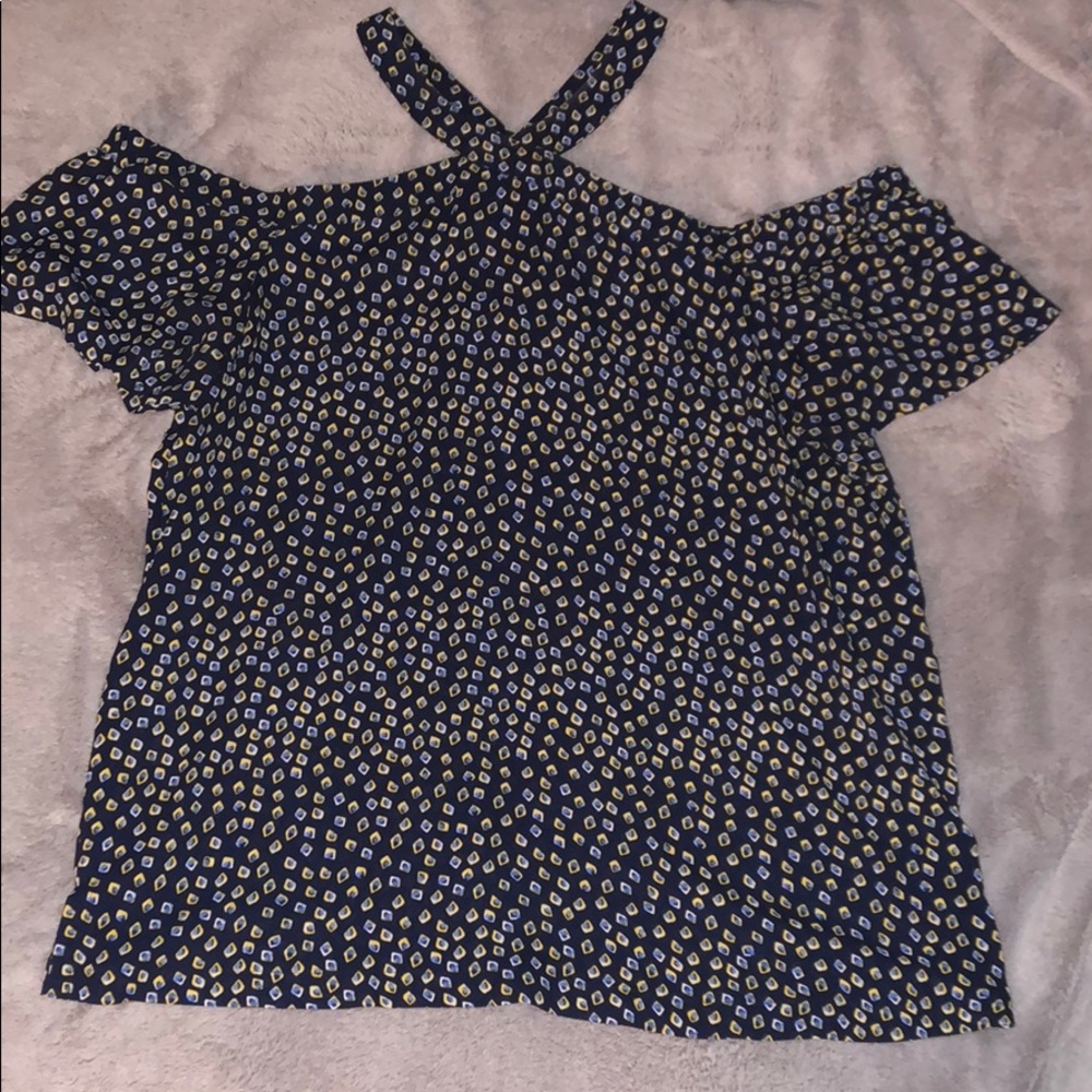 Loft Off The Shoulder Halter Top